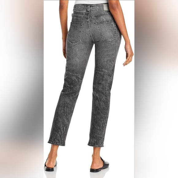 AG Ex Boyfriend High Rise Cropped Slim Jeans in Roadway size 26R - Picture 2 of 11